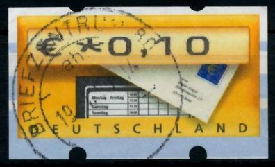 BRD ATM 2002 Nr 5-1-0010 gestempelt X9740EA