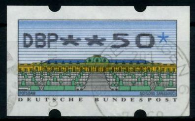 BRD ATM 1993 Nr 2-2.1-0050 gestempelt X97457A