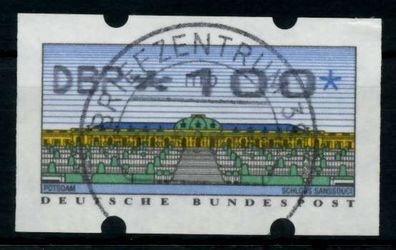 BRD ATM 1993 Nr 2-2.1-0100 zentrisch gestempelt X97447A