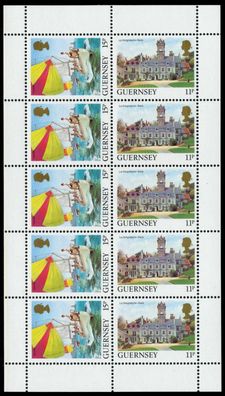 Guernsey Heftchenblatt Nr HB 27 postfrisch X6A4A7A