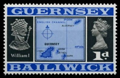 Guernsey Nr 9II postfrisch X6A635E