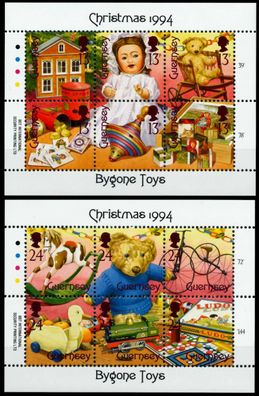 Guernsey Nr 650 661KB postfrisch Kleinbg S01388E