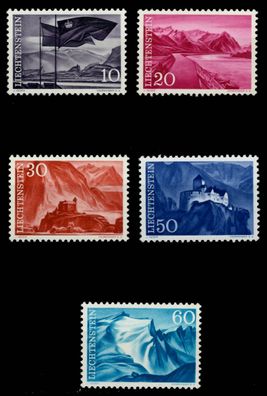 Liechtenstein 1959 Nr 381-385 postfrisch X6ACAB2