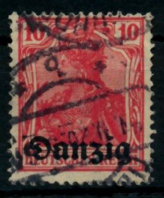 DANZIG 1920 Nr 2b gestempelt gepr. X6E633E