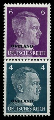 BES. 2WK Ostland Nr S3 postfrisch SENKR PAAR X7B7FBE