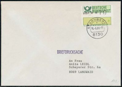 BRD ATM1-070 BRIEF EF Starnberger Springer X7E4516