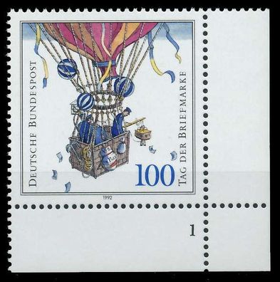 BRD 1992 Nr 1638 postfrisch Formnummer 1 S55FFE2