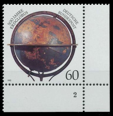 BRD 1992 Nr 1627 postfrisch Formnummer 2 X7E4822