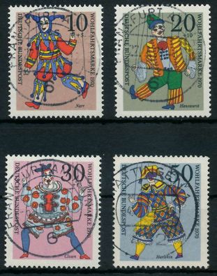 BRD 1970 Nr 650-653 zentrisch gestempelt X832EAA