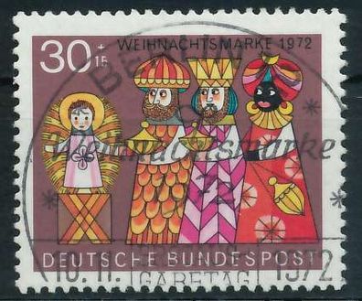 BRD 1972 Nr 749 ESST zentrisch gestempelt X84F182