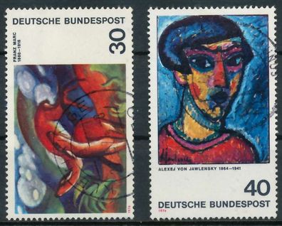 BRD 1974 Nr 798-799 gestempelt X85024E