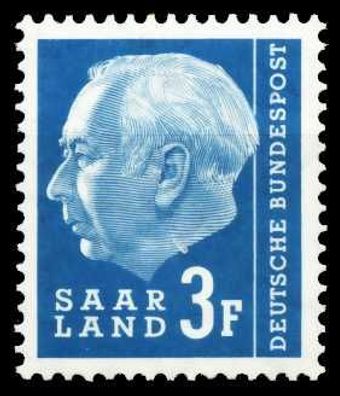 SAAR OPD 1957 Nr 410 postfrisch S827A6A