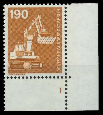 BERLIN DS Industrie U. Technik Nr 670 postfrisch FORMNU X8E24D2