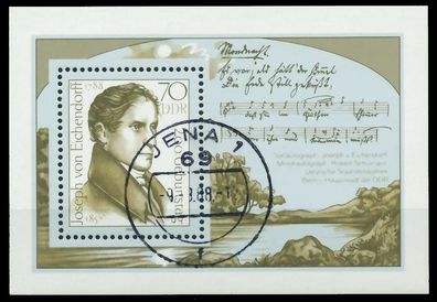 DDR BLOCK Kleinbogen Block 92 gestempelt X0B4E1A