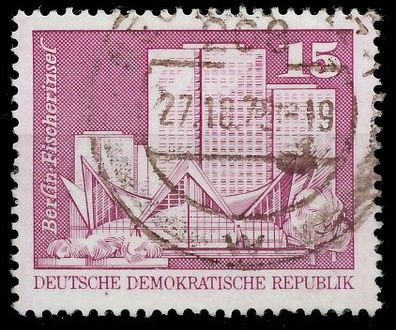 DDR DS AUFBAU IN DER Nr 1853I gestempelt X40BCEE