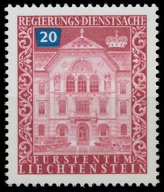 Liechtenstein Dienstmarken 1976 89 Nr 58 postfrisch X142A5E