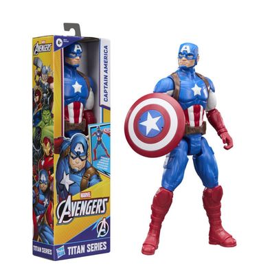 Figur Captain America aus der Marvel Avengers Titan-Serie, 30 cm