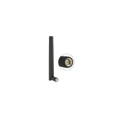 DELOCK LTE-Antenne SMA 4,3dBi, GSM/UMTS Gelenk schwarz