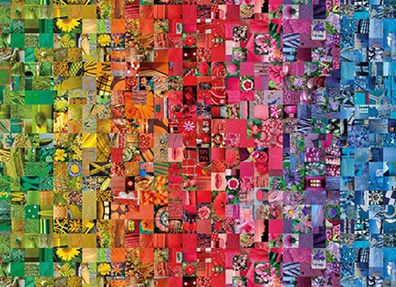 Farbexplosion - Collage