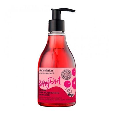 Natura Siberica Berry Diet Natural Super Nourishing Shower Gel 260ml