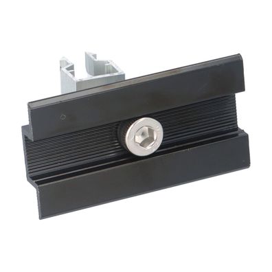 Modulmittelklemme Klick ALU schwarz 28–35 mm für PV-Module