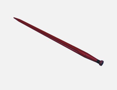 Teilen Ballenzinken 1400mm Frontlader Rundballenzinke Ballenspieß M22x1,5 inkl. Mut