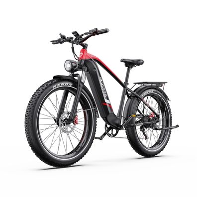 Duotts F26 Lite 26"outdoor elektrofahrrad,500W, rehmomentsensor, eichweite von 90km
