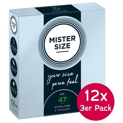 Mister Size Tray 47mm 12x3er