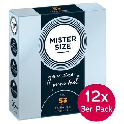 Mister Size Tray 53mm 12x3er