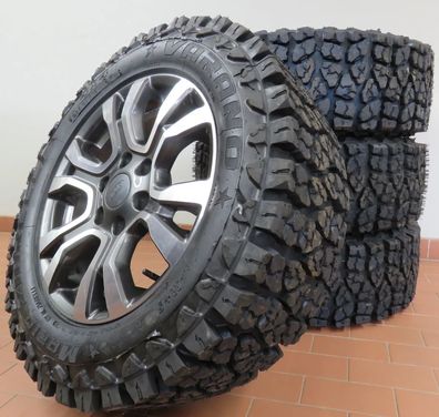 Kompletträder Satz Ford Ranger 2011-23 Ziarelli 265 60 18 original Alu titan