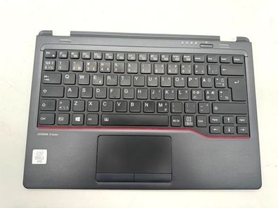 Fujitsu LifeBook U7310 Palmrest Handauflage Tastatur Touchpad QWERTY