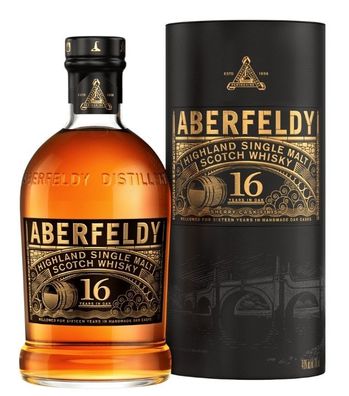Aberfeldy 16 Jahre Highland Single Malt Scotch Whisky (40 % Vol., 0,7 Liter)