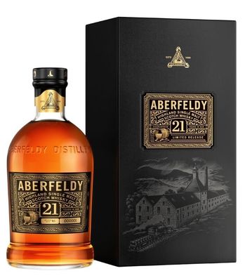 Aberfeldy 21 Jahre Highland Single Malt Scotch Whisky (40 % Vol., 0,7 Liter)