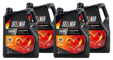 Selenia K Pure Energy 5W-40 4x5 Liter