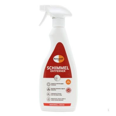 Renuwell Schimmel-Entferner mit Chlor 500 ml SchimmelEx Spray Schimmelvernichter