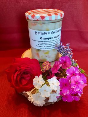 Hauseigene Graupensuppe von Hellendorfer Hofladen - regional, Hausmacher