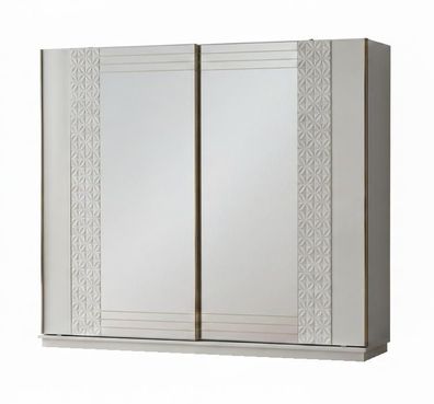 Moderner Kleiderschrank mit stilvoller Optik und viel Stauraum