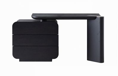 Schminktisch Modern Schwarz Stilvoll Kosmetiktisch Frisiertisch