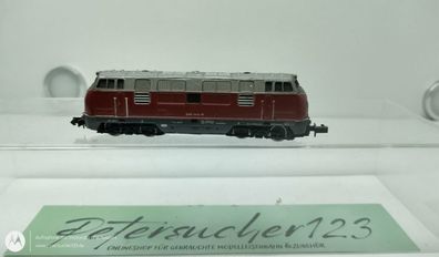 Arnold N DC 0202 / V220 103-6 Diesellok / Rot / DB / Analog / EVP