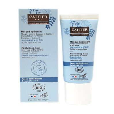 Cattier Feuchtigkeitsmaske Für Dehydrierte Haut 50ml