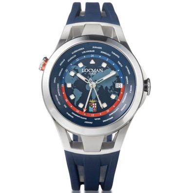 Locman - 0548A02A-00AMVESB - Armbanduhr - Herren - Automatik - Amerigo Vespucci GMT