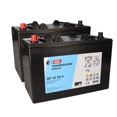 Akku-Satz 24V 76Ah passend für Hako Hakomatic Scrubmaster & Sweepmaster | GEL
