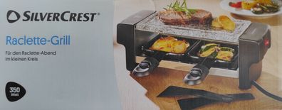 SILVERCREST® Raclette-Grill mit heißem Stein oder Grillplatte
