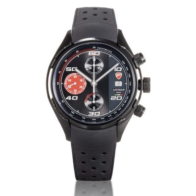 Locman - D120K01S-BKBKWRSRK - Armbanduhr - Herren - Automatik - Ducati Chrono