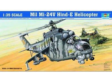 Trumpeter Mil Mi-24V Hind-E Helicopter 9365103 in 1:35 Trumpeter 05103 5103