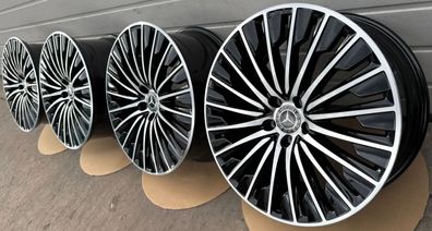 4x Original Mercedes E Klasse W214 S214 20 Zoll AMG Alufelgen A2144010500 A2144010600