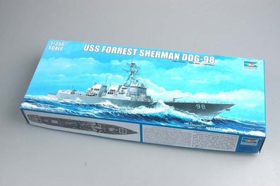 Trumpeter USS Forrest Sherman DDG-98 Schiff 9364528 in 1:350 04528 Bausatz 4528