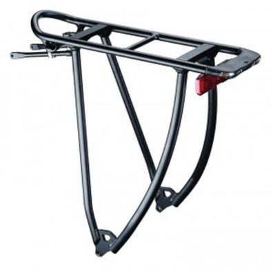 System-Gepäcktr. Racktime Shine Evo 28" Modell light, chwarz, Alu, ca.650g