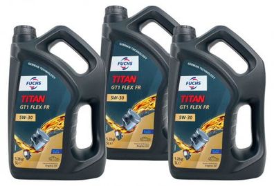 Fuchs Titan GT1 Flex FR 5W-30 3x5 Liter