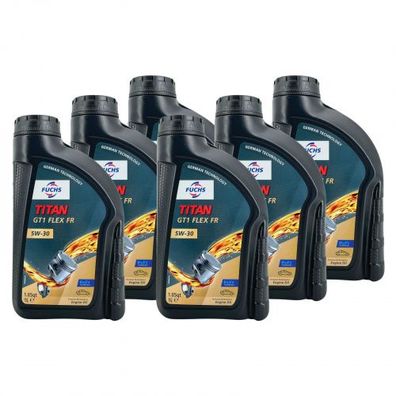 Fuchs Titan GT1 Flex FR 5W-30 6x1 Liter